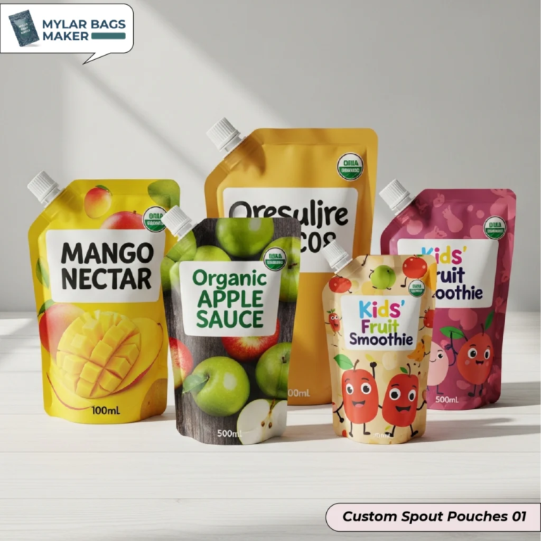 Custom Spout Pouches for Smart Liquid Packaging Solutions 