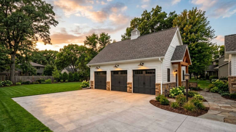 The Total Investment For Building A Three Car Garage