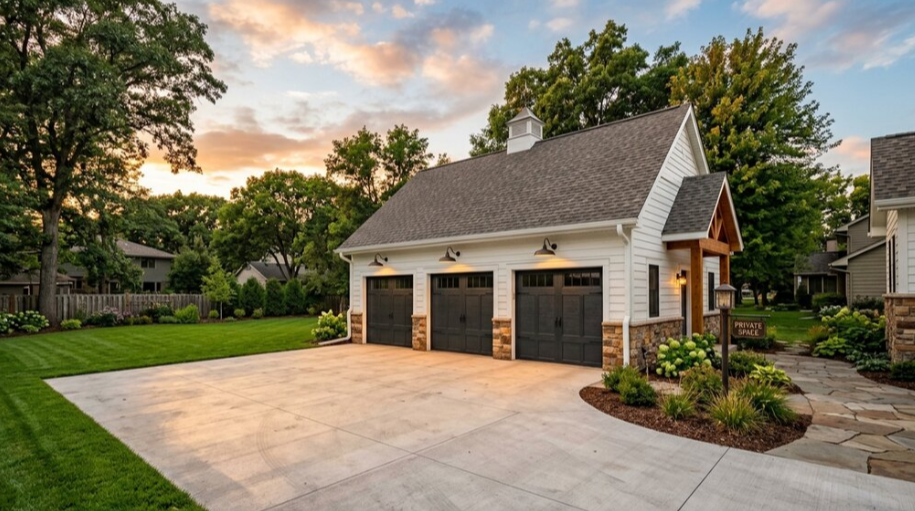 The Total Investment For Building A Three Car Garage