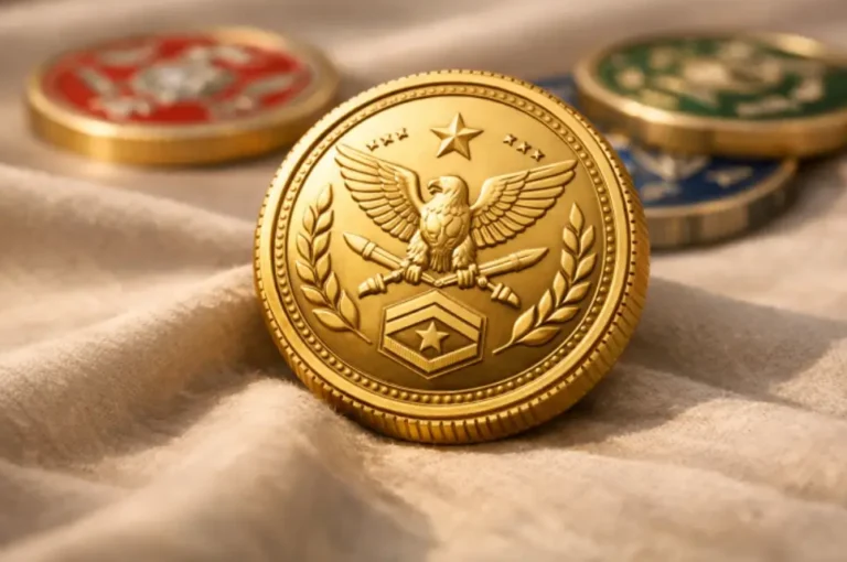 Round Challenge Coins